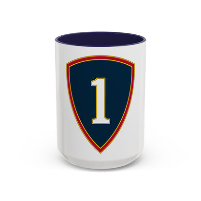 1 Personnel Command 3 (U.S. Army) Accent Coffee Mug