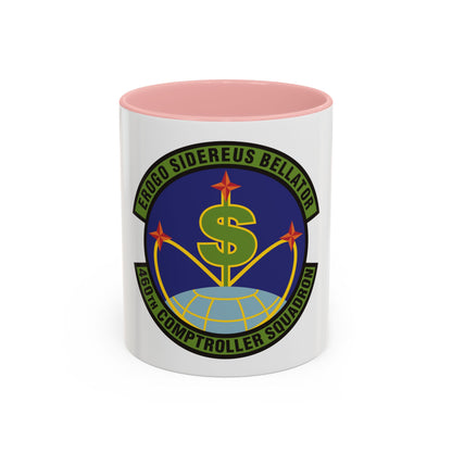 460th Comptroller Squadron (U.S. Air Force) Accent Coffee Mug