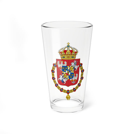 Coats of Arms of Sigismond III (Lithuania) (Coat of Arms) Pint Glass 16oz