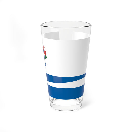 Flag of Szur (Hungary) Pint Glass 16oz