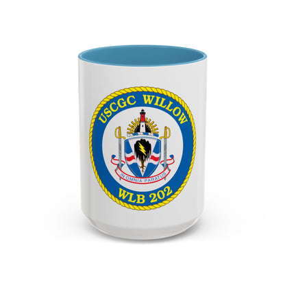 USCGC Willow WLB 202 (U.S. Coast Guard) Accent Coffee Mug