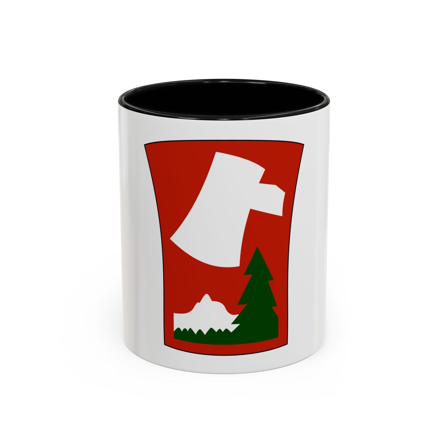 70th Infantry Division patch (U.S. Army) Accent Coffee Mug