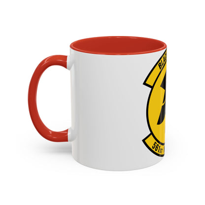 561 Weapons Squadron ACC (U.S. Air Force) Accent Coffee Mug