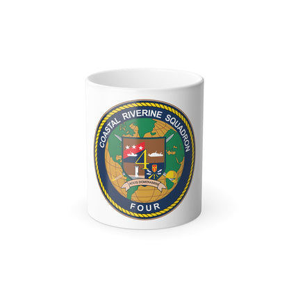 Coastal Riverine Sq 4 (U.S. Navy) Color Changing Mug 11oz