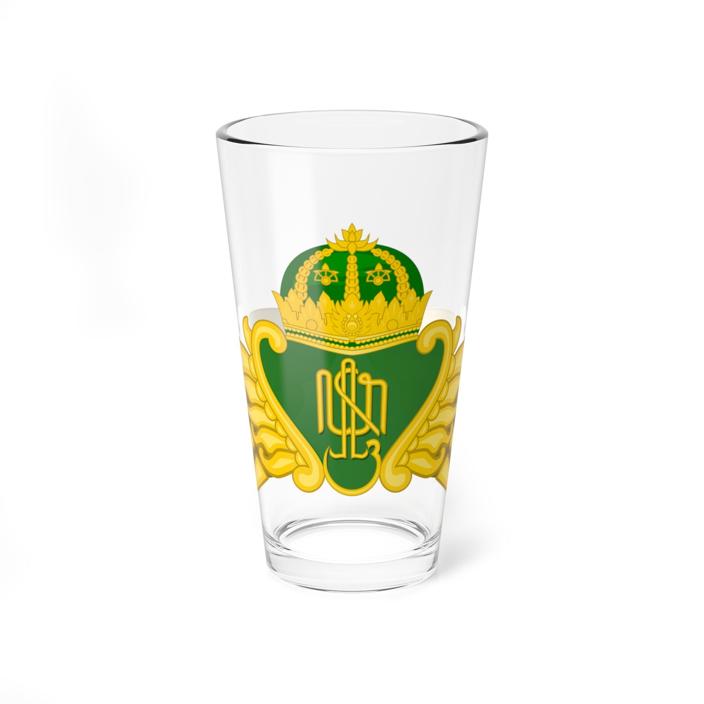 Emblem of Pakualaman (Indonesia) (Coat of Arms) Pint Glass 16oz