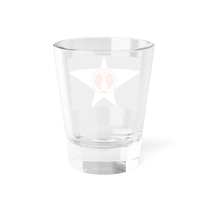 Flag of Abashiri Hokkaido (Japan) Shot Glass 1.5oz