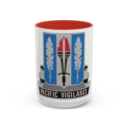 Tasse à café décorative du 205e bataillon du renseignement militaire (armée américaine)