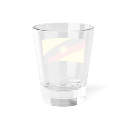 Flag of Sarawak Malaysia - Shot Glass 1.5oz