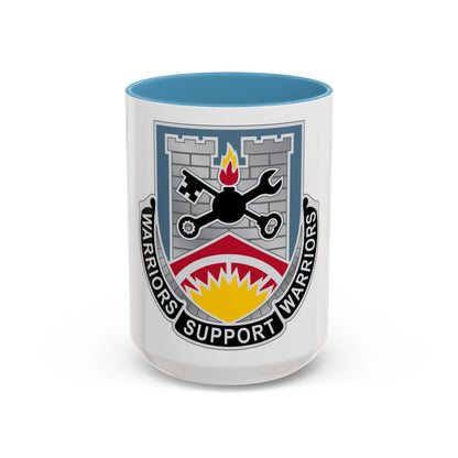 142d Engineer Battalion North Dakota National Guard (U.S. Army) Accent Coffee Mug