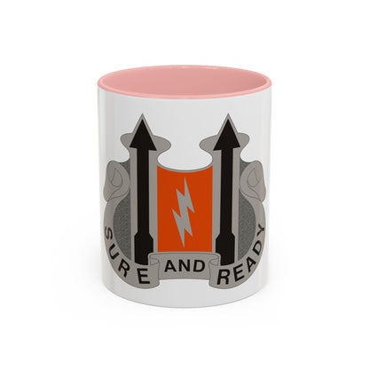 11 Signal Battalion (U.S. Army) Accent Coffee Mug