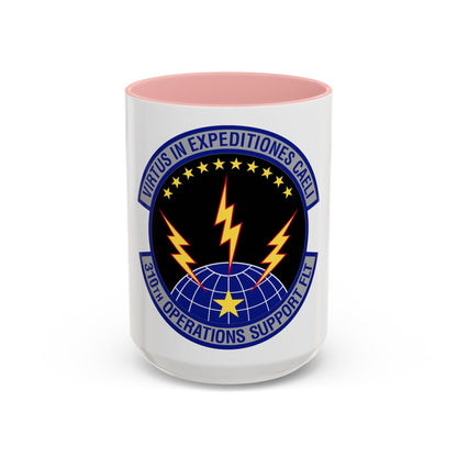 310th Operations Support Flight (U.S. Air Force) Accent Coffee Mug