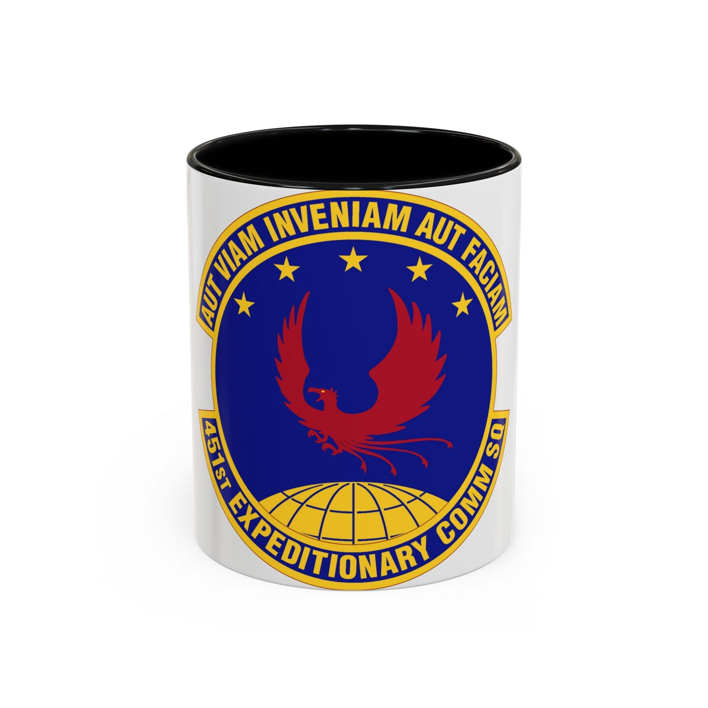 451st Expeditionary Communications Squadron (U.S. Air Force) Accent Coffee Mug