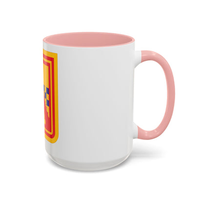 441st Antiaircraft Artillery Missile Battalion v2 (U.S. Army) Accent Coffee Mug