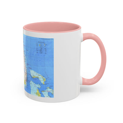 USA - Florida 1 (1973) (Map) Accent Coffee Mug