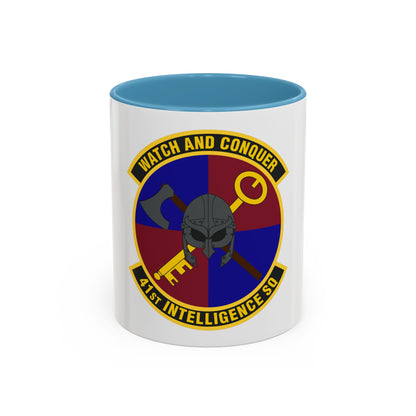 41 Intelligence Squadron ACC (U.S. Air Force) Accent Coffee Mug