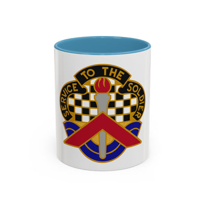 18 Personnel Services Battalion (U.S. Army) Accent Coffee Mug