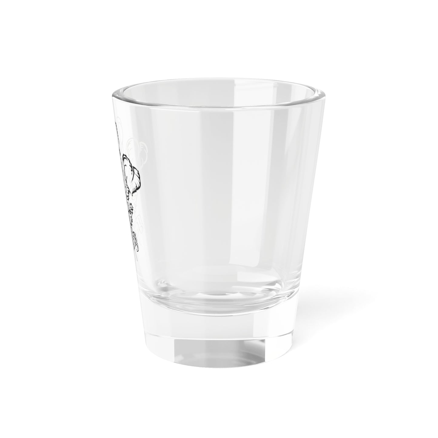 Ich dien (United Kingdom) (Coat of Arms) Shot Glass 1.5oz