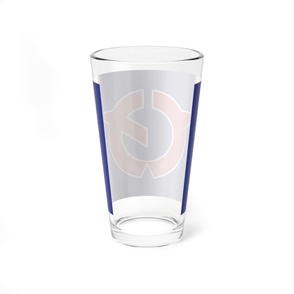 Flag of Tokashiki Okinawa (Japan) Pint Glass 16oz