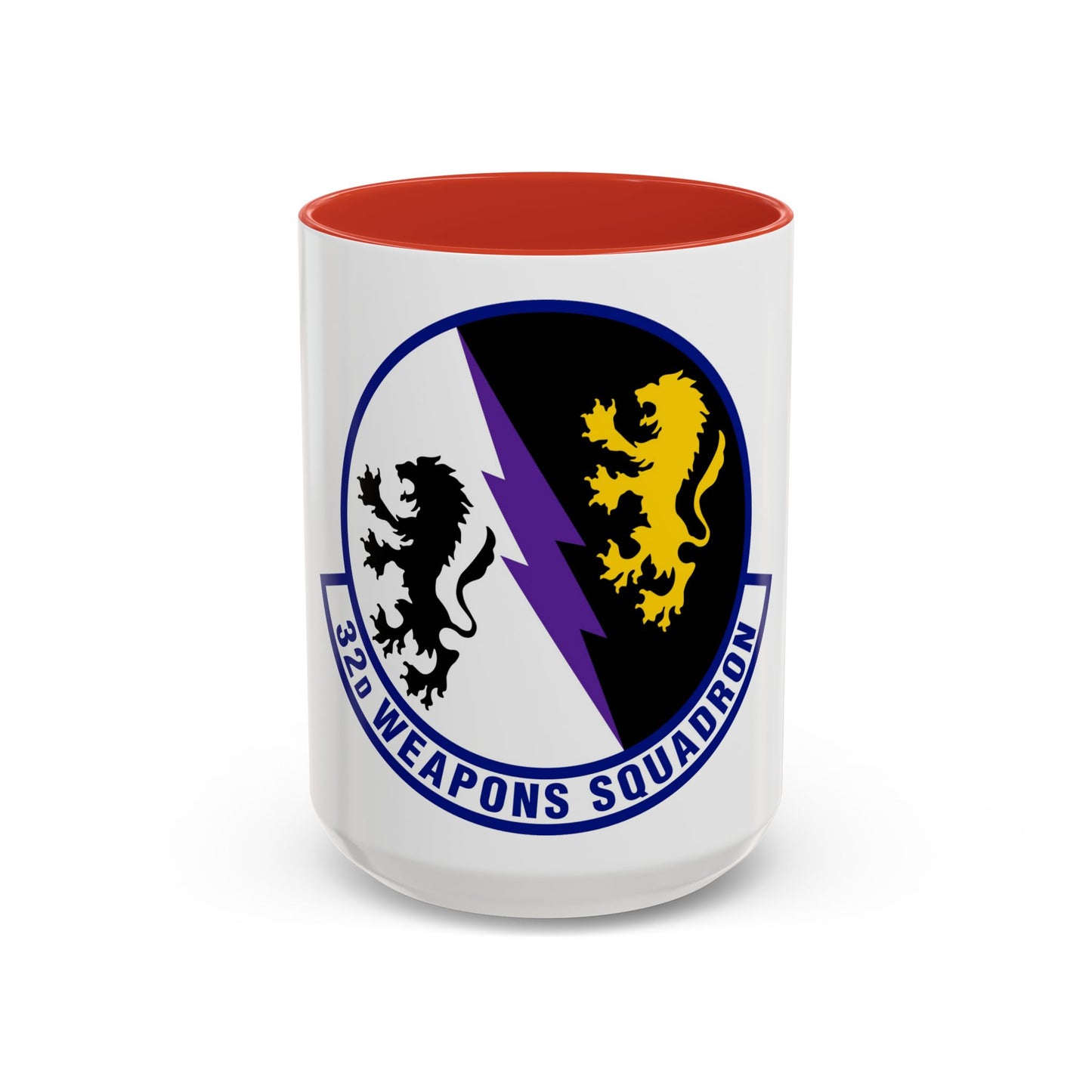 32 Weapons Squadron ACC (U.S. Air Force) Accent Coffee Mug