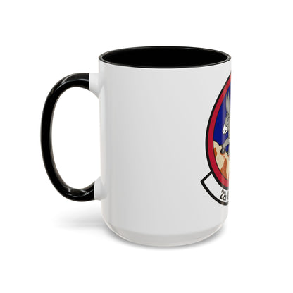 22d Airlift Squadron (U.S. Air Force) Accent Coffee Mug