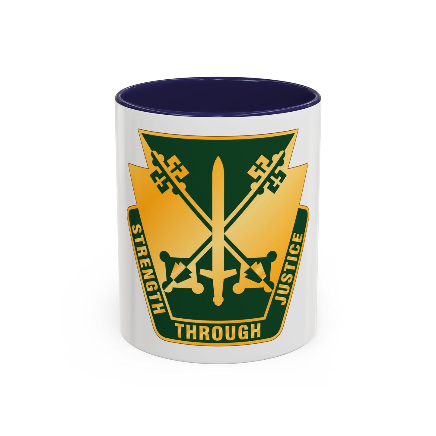 165 Military Police Pennsylvania National Guard (U.S. Army) Accent Coffee Mug