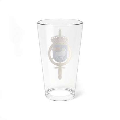 Underhållsgrupp Gotland vapen (Sweden) (Coat of Arms) Pint Glass 16oz