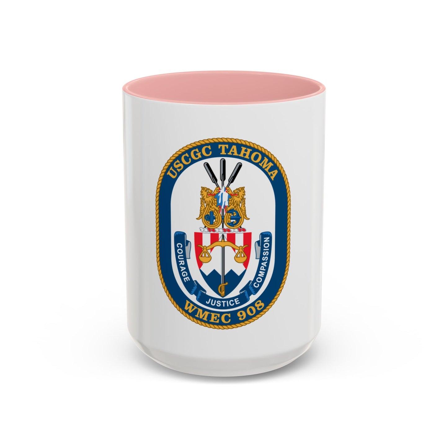 USCGC Tahoma WMEC 908 (U.S. Coast Guard) Accent Coffee Mug