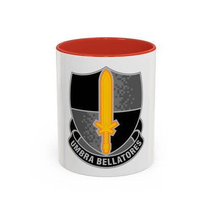 91 Cyber Brigade (U.S. Army) Accent Coffee Mug