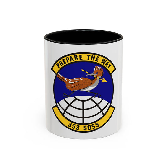 353d Special Operations Support Squadron (U.S. Air Force) Accent Coffee Mug