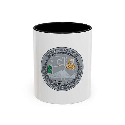 USCG ANT Kennewick (U.S. Coast Guard) Accent Coffee Mug