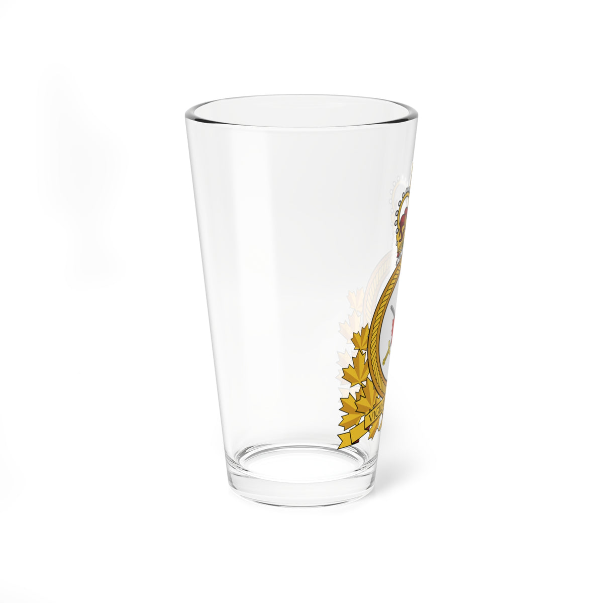 LANDFORCOM Emblem (Canada) (Coat of Arms) Pint Glass 16oz
