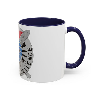 527 Military Intelligence Battalion (U.S. Army) Accent Coffee Mug