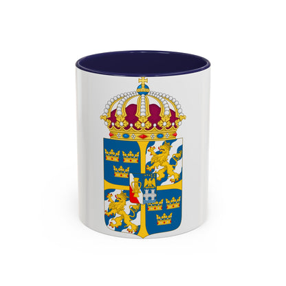 Great coat of arms of Sweden 4 - Accent Coffee Mug