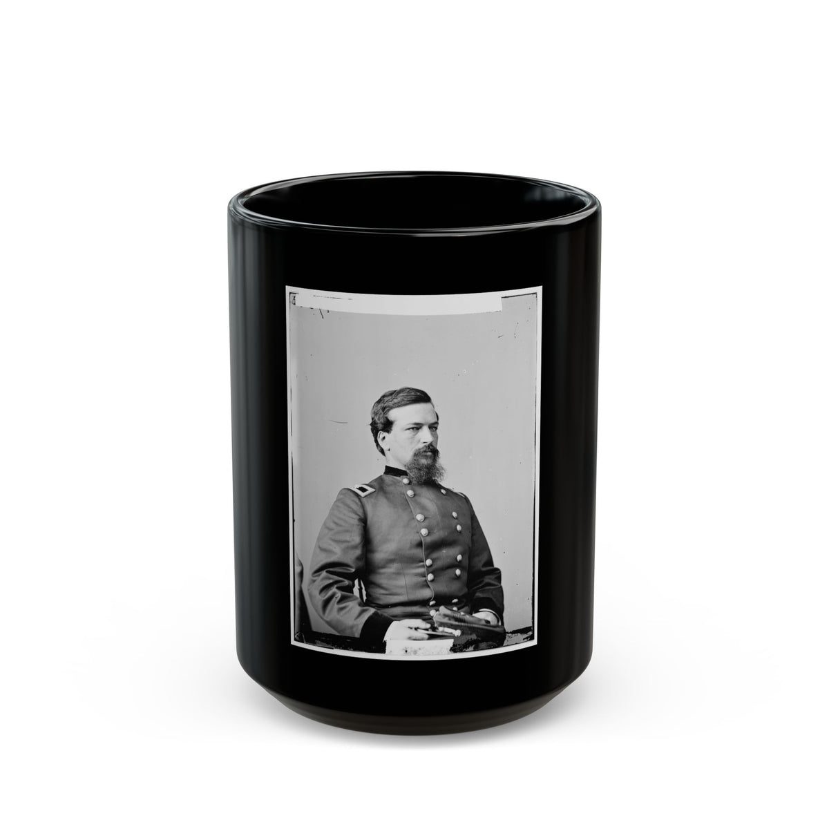 A.S. Webb 001 (U.S. Civil War) Black Coffee Mug