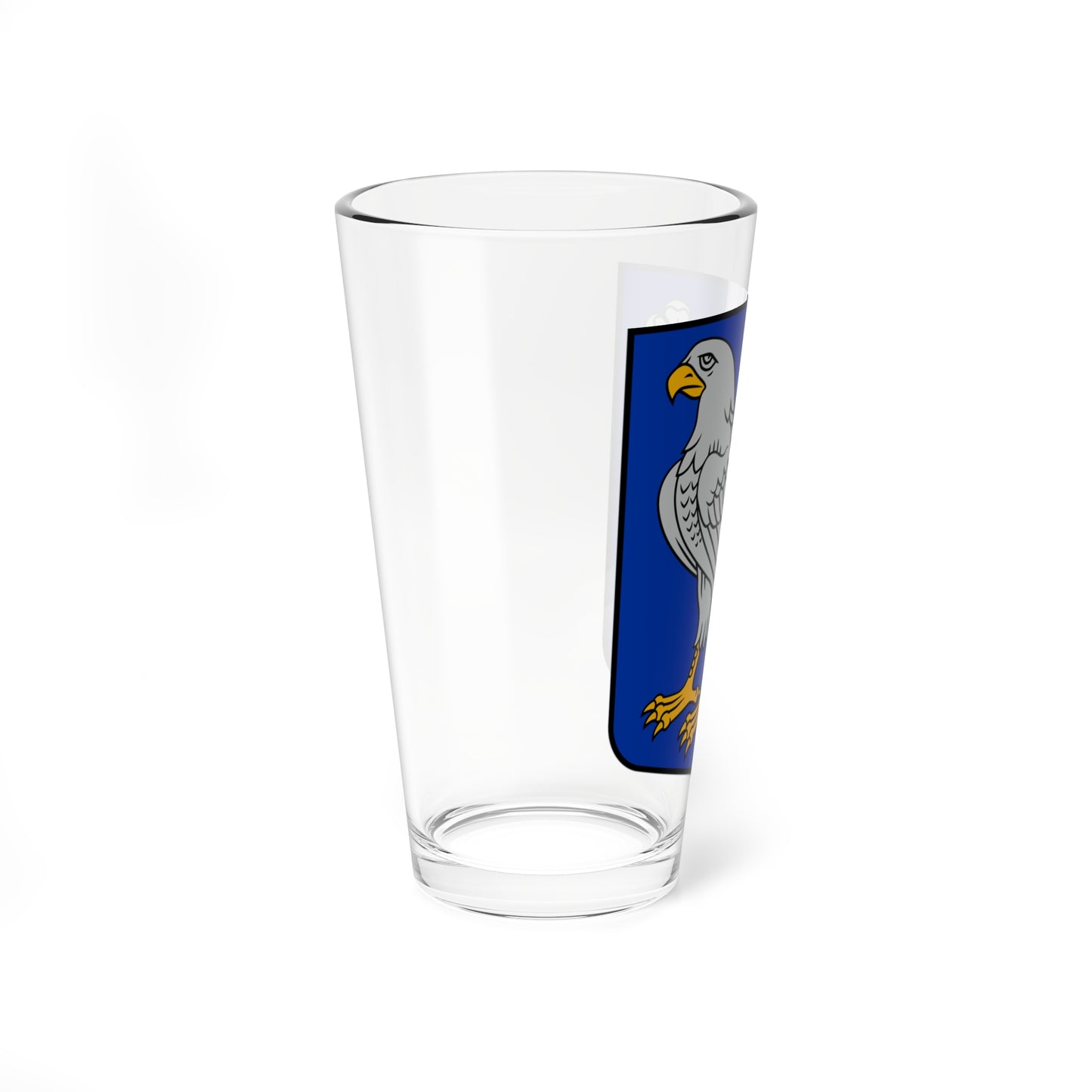 Vandzenes pagasta ģerbonis (Latvia) (Coat of Arms) Pint Glass 16oz
