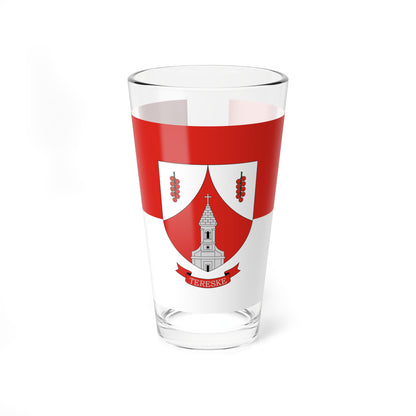 Flag of Tereske variant (Hungary) Pint Glass 16oz