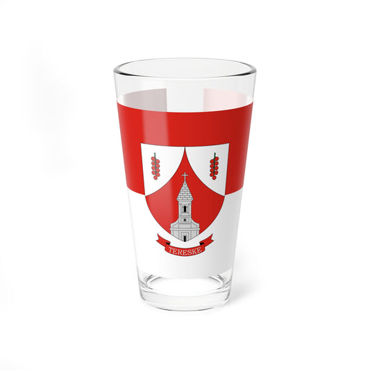 Flag of Tereske variant (Hungary) Pint Glass 16oz