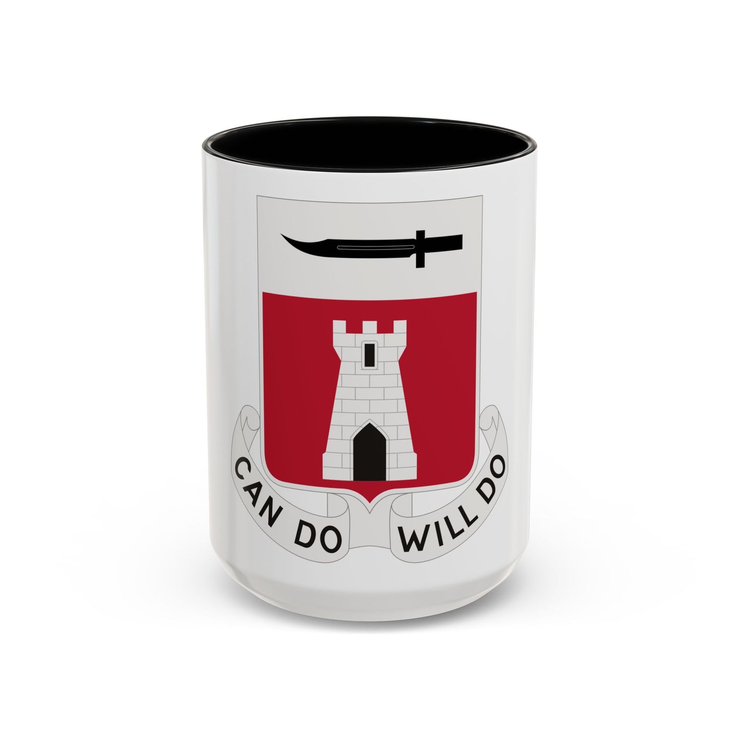 467 Engineer Battalion (U.S. Army) Accent Coffee Mug