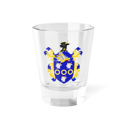 Coat of Arms of Henry Bull (United States) (Coat of Arms) Shot Glass 1.5oz