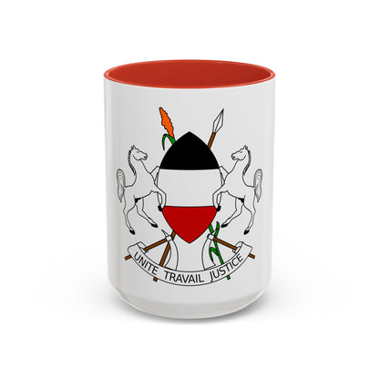 Coat of arms of Upper Volta (1967-1984) - Accent Coffee Mug