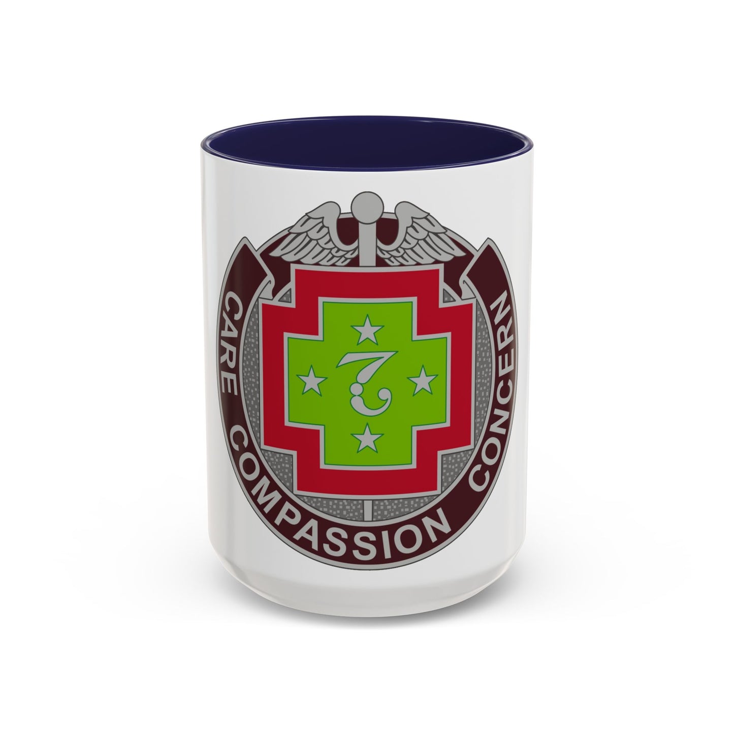 7 Field Hospital (U.S. Army) Accent Coffee Mug