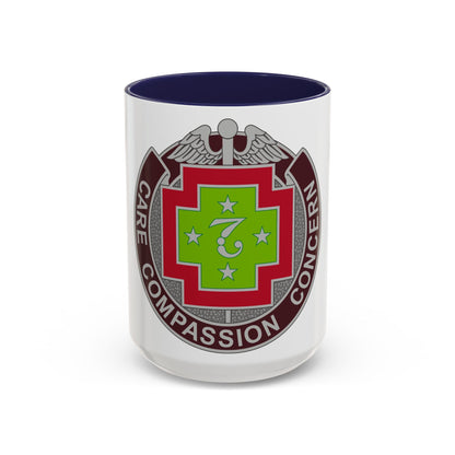 7 Field Hospital (U.S. Army) Accent Coffee Mug