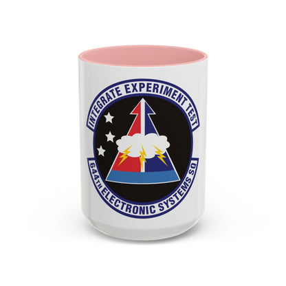 644th Electronic Systems Squadron (U.S. Air Force) Accent Coffee Mug