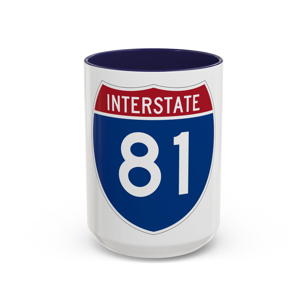 Interstate 81 (U.S. Highways) Accent Coffee Mug