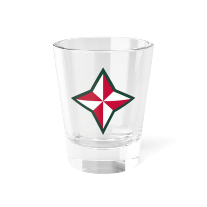 Verre à liqueur 48e division d'infanterie (armée américaine) 1,5 oz