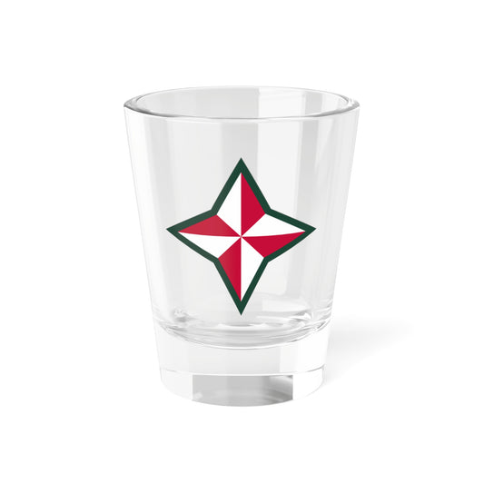 Verre à liqueur 48e division d'infanterie (armée américaine) 1,5 oz