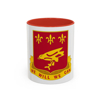 907 Airborne Field Artillery Battalion (U.S. Army) Accent Coffee Mug