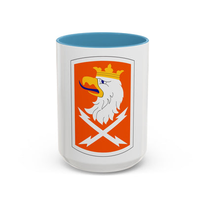 22 Signal Brigade (U.S. Army) Accent Coffee Mug