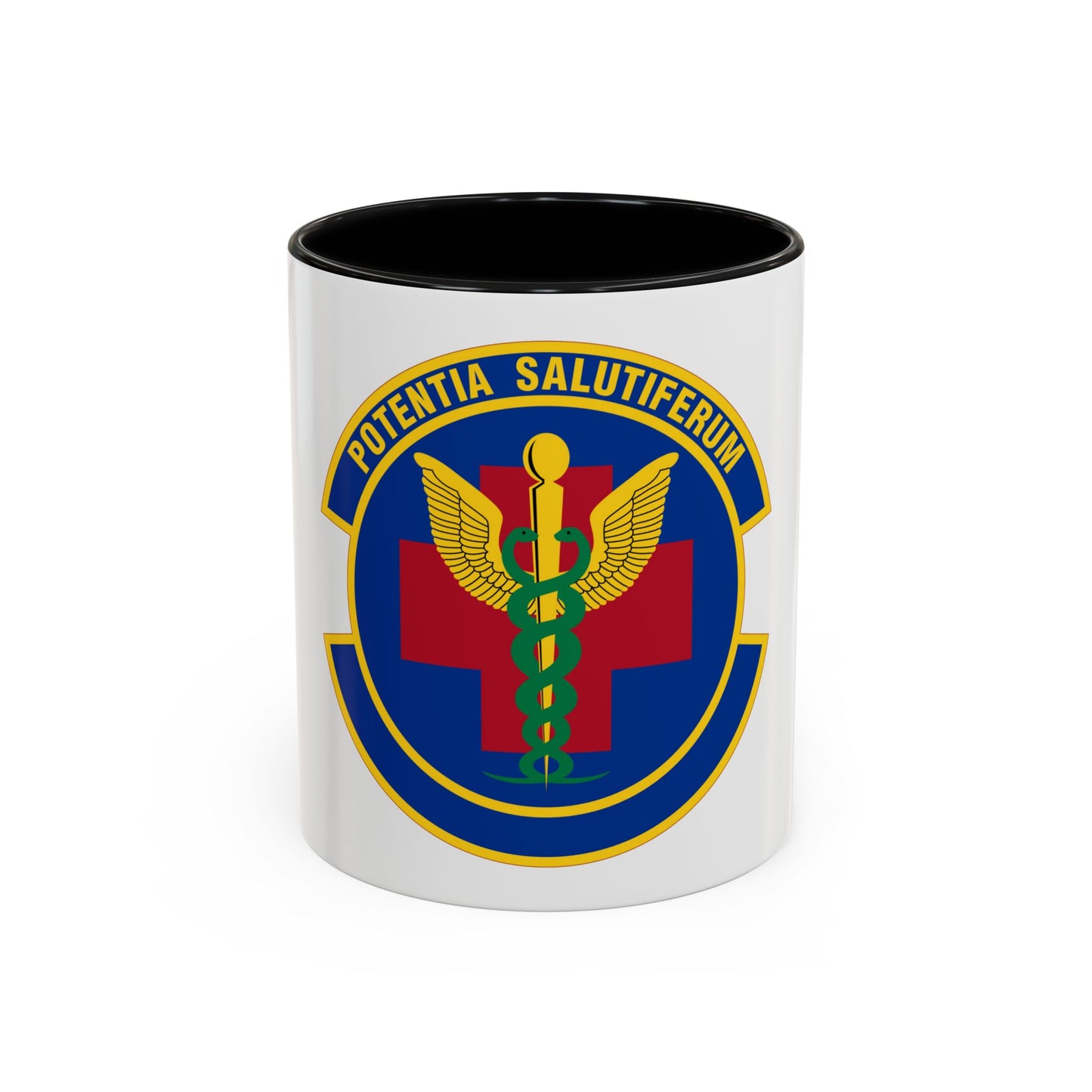 19 Healthcare Operations Squadron AMC (U.S. Air Force) Accent Coffee Mug