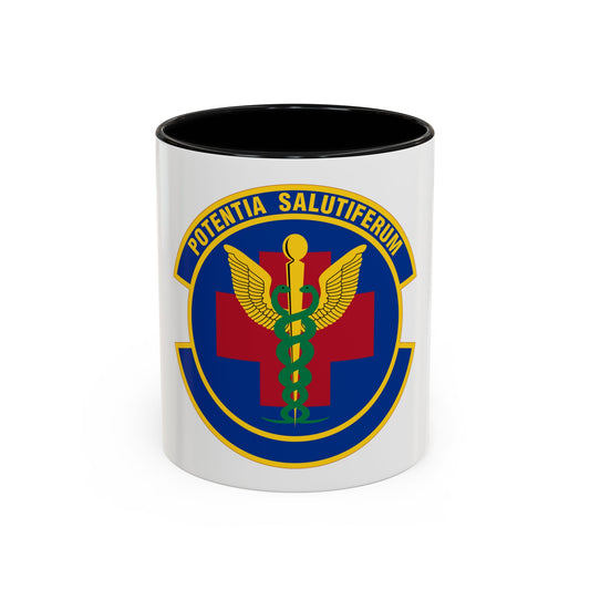 19 Healthcare Operations Squadron AMC (U.S. Air Force) Accent Coffee Mug